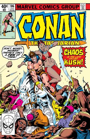 Conan The Barbarian #106 cover
