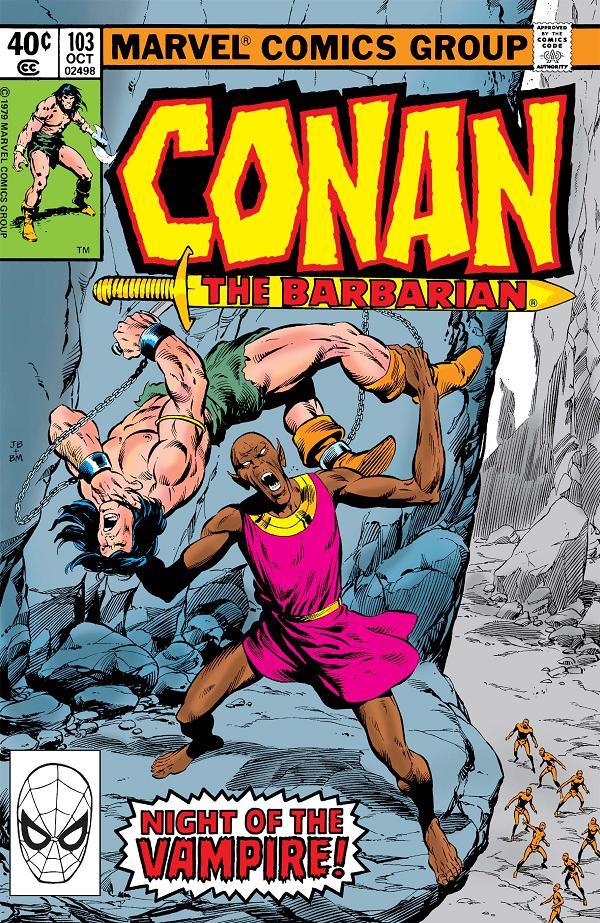 Conan The Barbarian #103  cover
