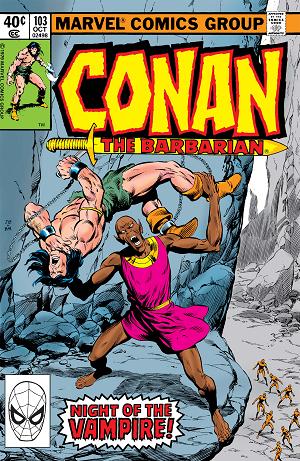 Conan The Barbarian #103 cover