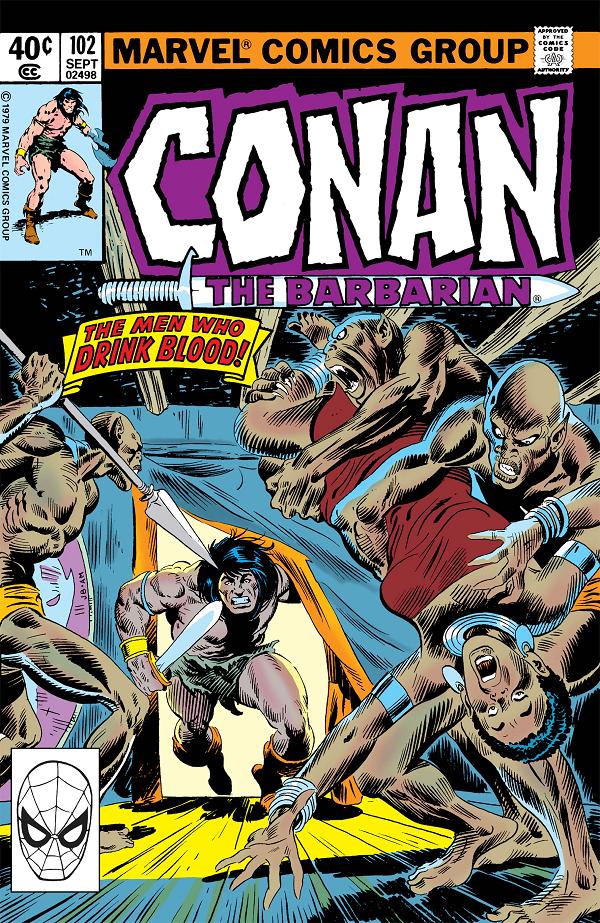 Conan The Barbarian #102  cover