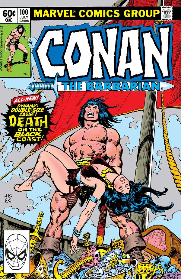Conan The Barbarian #100  cover