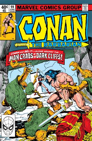 Conan The Barbarian #99 cover