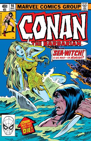 Conan The Barbarian #98 cover