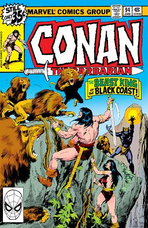 Conan The Barbarian #94 cover