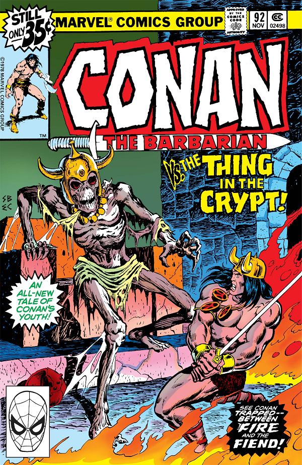 Conan The Barbarian #92  cover