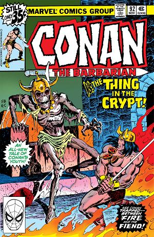 Conan The Barbarian #92 cover