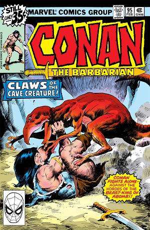 Conan The Barbarian #95 cover