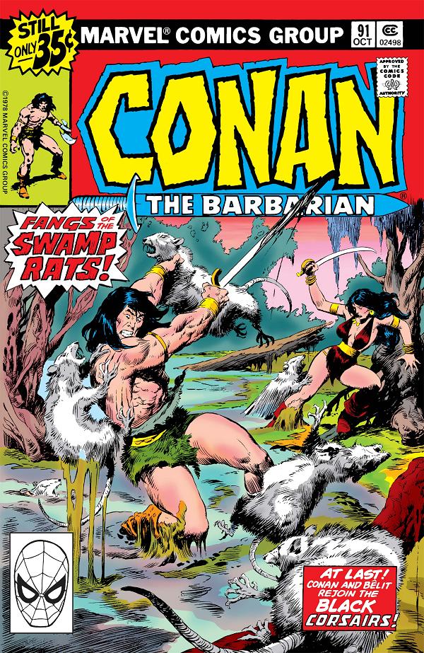 Conan The Barbarian #91  cover