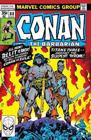 Conan The Barbarian #88 cover