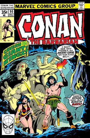 Conan The Barbarian #90 cover
