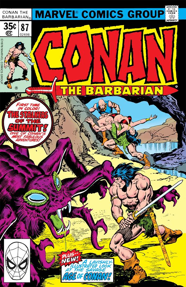 Conan The Barbarian #87  cover