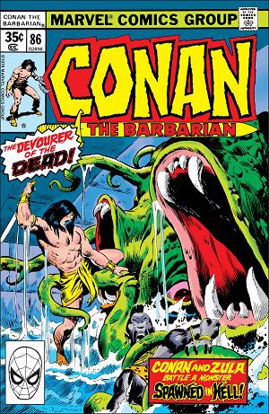 Conan The Barbarian #86 cover