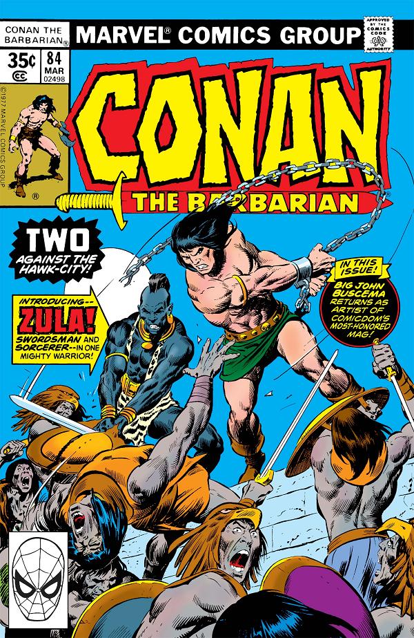 Conan The Barbarian #84  cover
