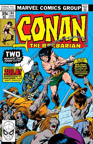 Conan The Barbarian #84 cover