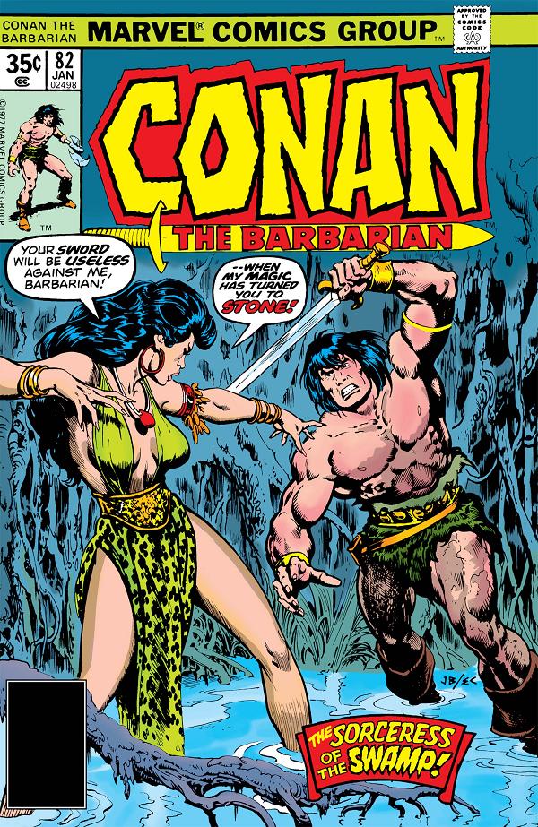 Conan The Barbarian #82  cover