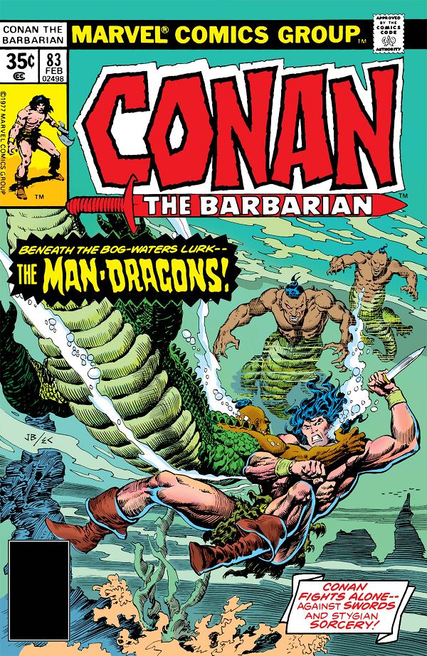 Conan The Barbarian #83  cover