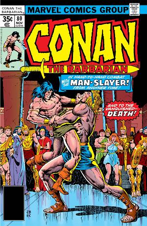 Conan The Barbarian #80 cover