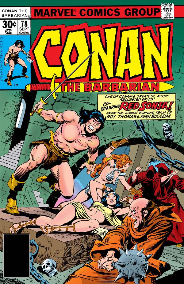 Conan The Barbarian #78  cover