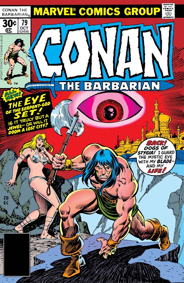Conan The Barbarian #79  cover