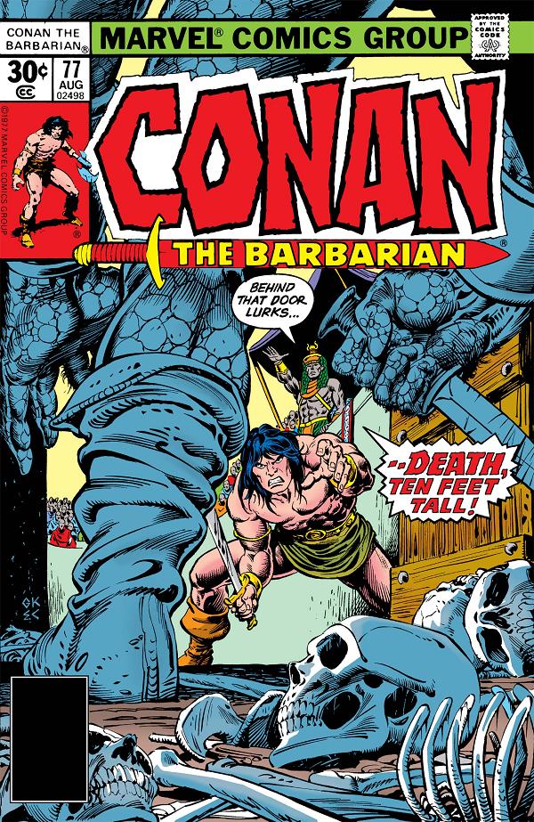 Conan The Barbarian #77  cover