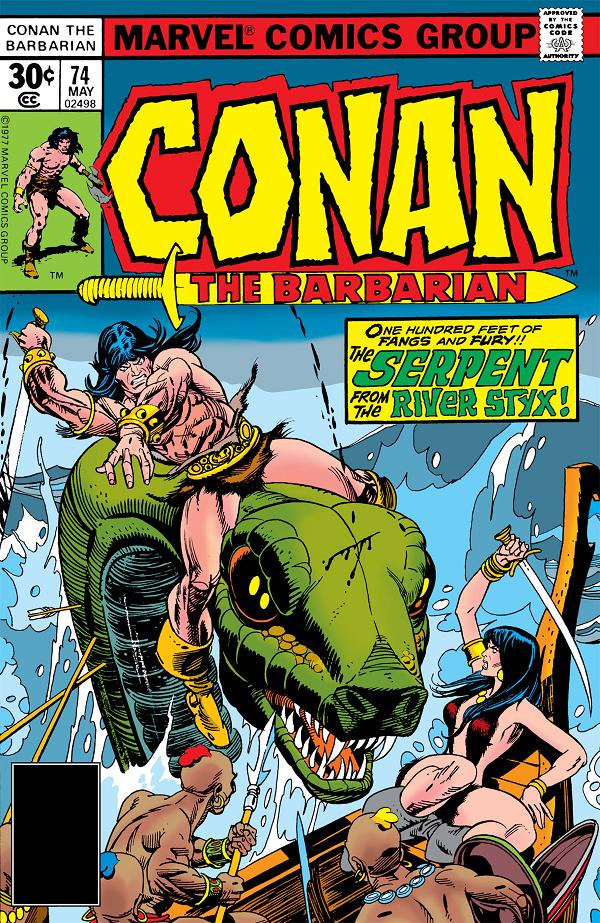 Conan The Barbarian #74  cover