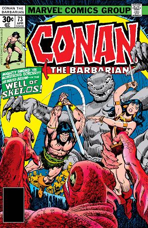 Conan The Barbarian #73 cover