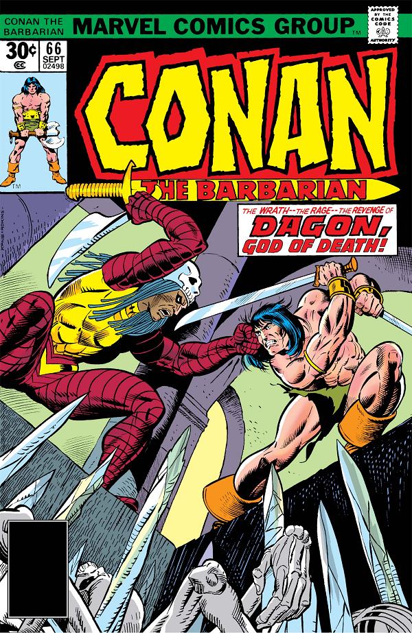 Conan The Barbarian #66  cover