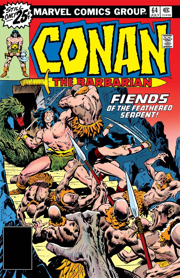 Conan The Barbarian #64  cover