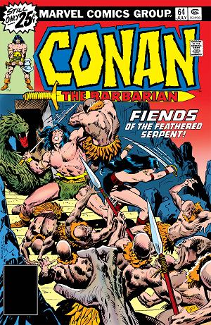 Conan The Barbarian #64 cover