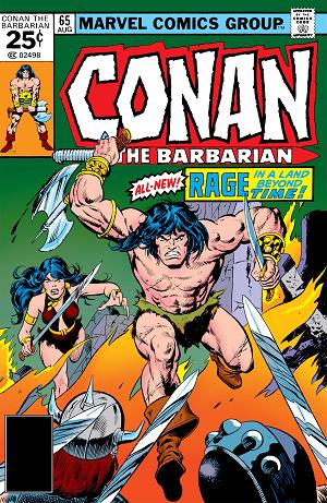 Conan The Barbarian #65 cover