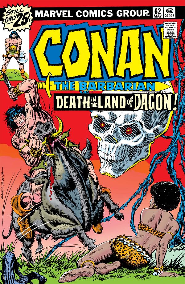 Conan The Barbarian #62  cover