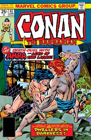 Conan The Barbarian #63 cover