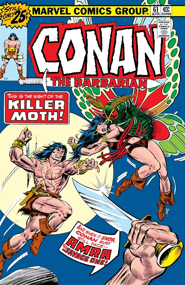 Conan The Barbarian #61  cover