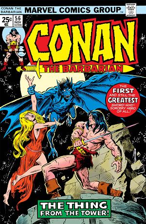 Conan The Barbarian #56 cover