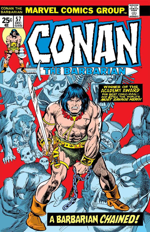 Conan The Barbarian #57  cover