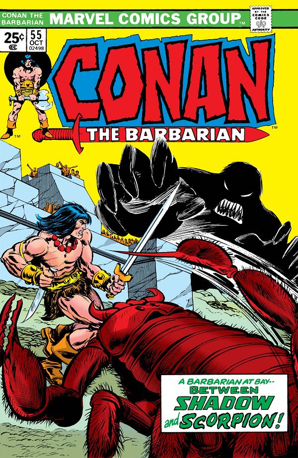 Conan The Barbarian #55  cover