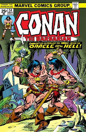 Conan The Barbarian #54 cover