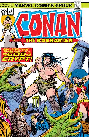 Conan The Barbarian #52 cover