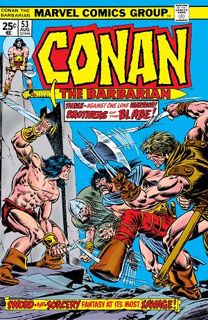 Conan The Barbarian #53 cover