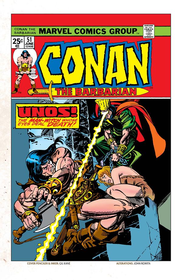 Conan The Barbarian #51  cover
