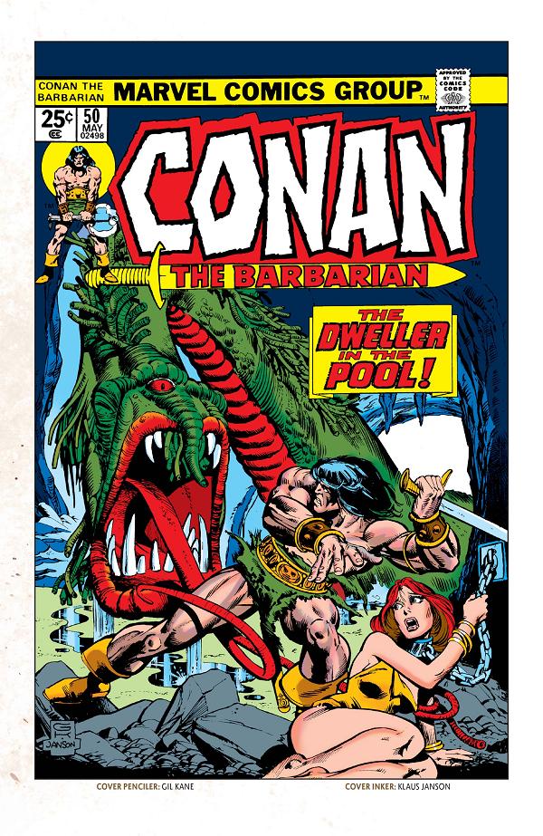 Conan The Barbarian #50  cover