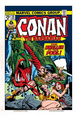 Conan The Barbarian #50 cover