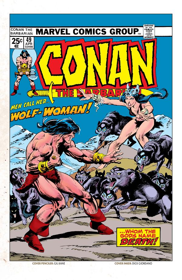 Conan The Barbarian #49  cover