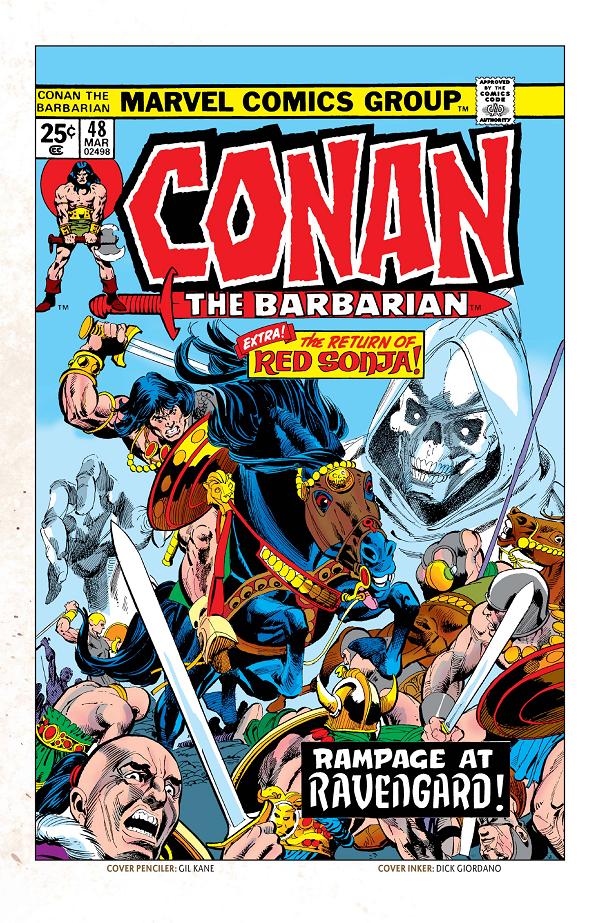 Conan The Barbarian #48  cover