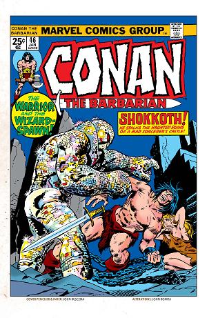 Conan The Barbarian #46 cover