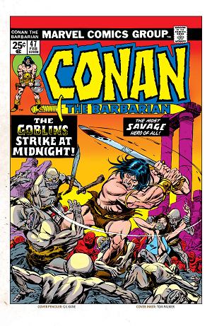 Conan The Barbarian #47 cover