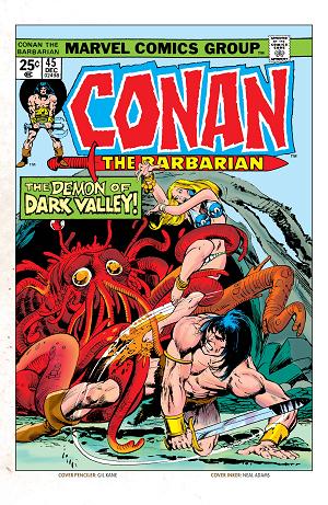 Conan The Barbarian #45 cover