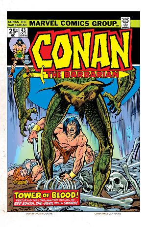 Conan The Barbarian #43 cover