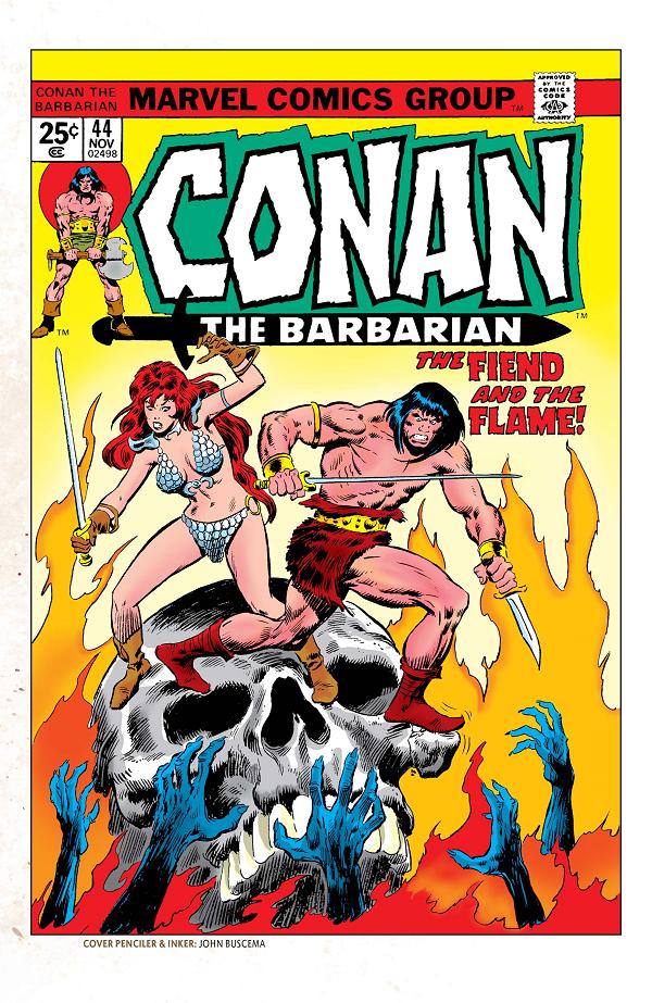 Conan The Barbarian #44  cover