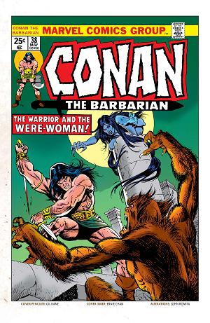 Conan The Barbarian #38 cover